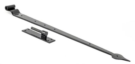 Black 35" Hook & Band Hinge - Cranked (pair) | 33234 - Image 3