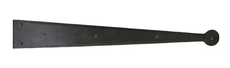 Black 18" Penny End Hinge Front (pair) | 33238 - Image 3