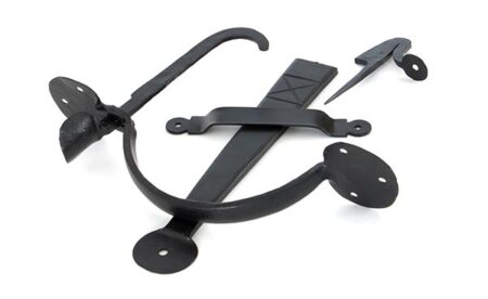 Black Heavy Bean Thumblatch | 33253 - Image 3