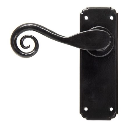 From the Anvil Monkeytail Lever Latch Set - Black - Image 3