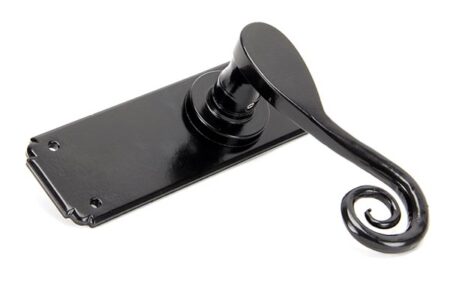 From the Anvil Monkeytail Lever Latch Set - Black - Image 4