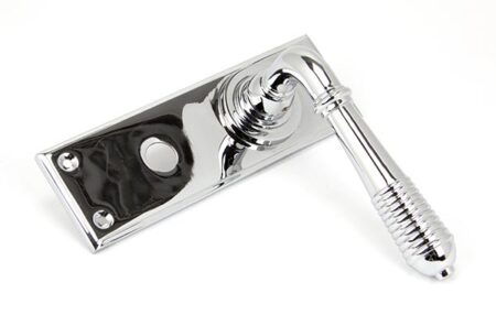 Polished Chrome Reeded Lever Bathroom Set | 33308 - Image 3