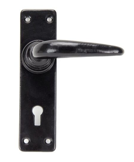 Black Smooth Lever Lock Set | 33320 - Image 3