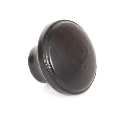 Black Ribbed Cabinet Knob | 33371 - Image 3