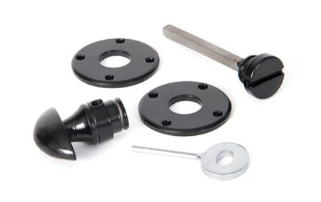 Black Round Bathroom Thumbturn | 33382 - Image 3