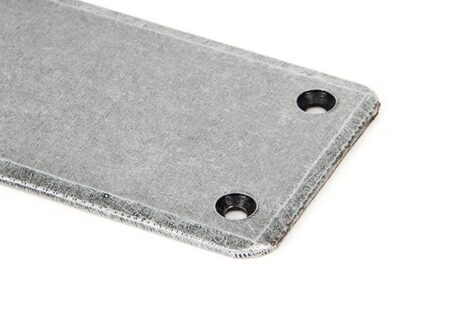 Pewter 400mm Plain Fingerplate | 33390 - Image 3