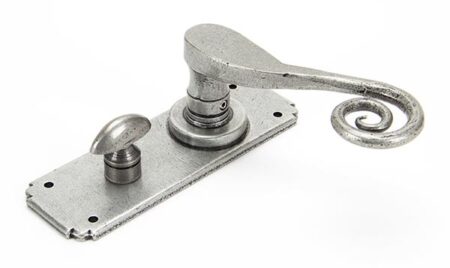 Pewter Monkeytail Lever Bathroom Set | 33617 - Image 4