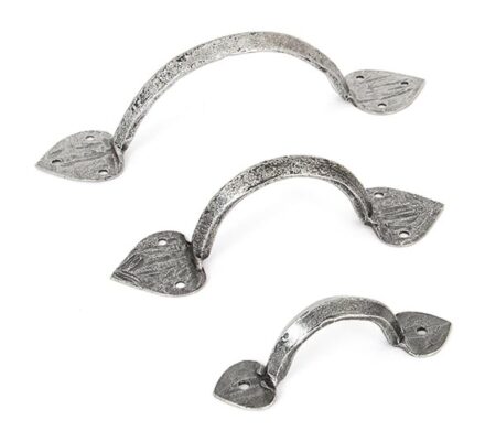 Pewter 6" Gothic D Handle | 33641 - Image 3