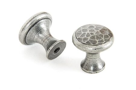 Pewter Hammered Cabinet Knob - Small | 33705 - Image 3