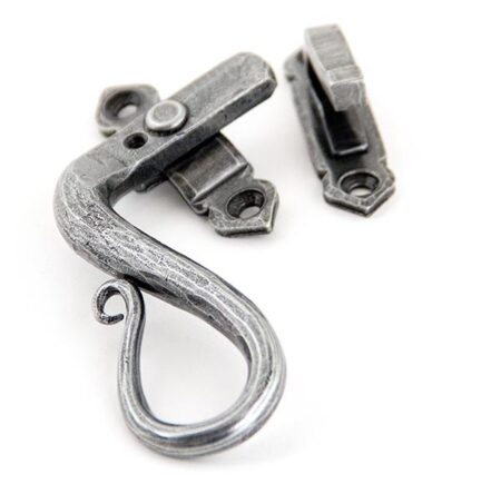 Pewter Locking Shepherd's Crook Fastener - LH | 33710 - Image 3
