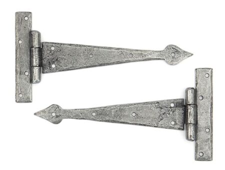 Pewter 9" Arrow Head T Hinge (pair) | 33790 - Image 3