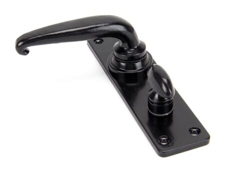 Black Smooth Lever Bathroom Set | 33822 - Image 4