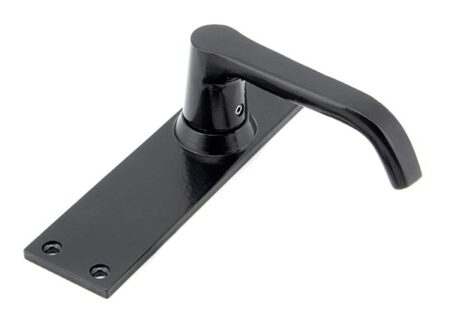 Black Deluxe Lever Latch Set | 33878 - Image 3