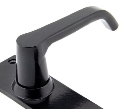 Black Deluxe Lever Latch Set | 33878 - Image 4