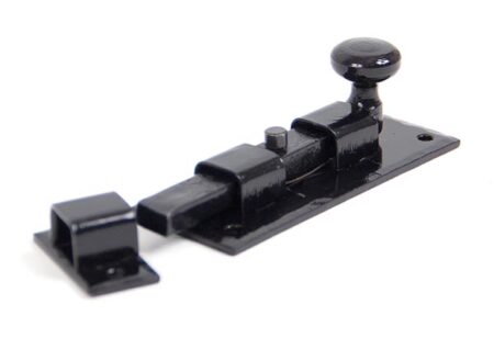 Black 4" Straight Knob Bolt | 33982 - Image 3