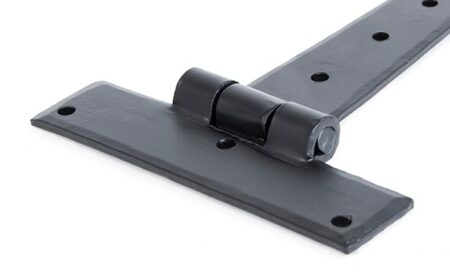 Black 9" Penny End T Hinge (pair) | 33988 - Image 3