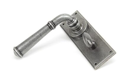 Pewter Regency Lever Bathroom Set | 45127 - Image 3