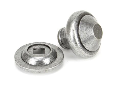 Pewter Regency Centre Door Knob | 45155 - Image 3