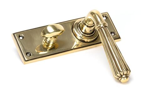 From the Anvil Aged Brass Hinton Lever Bathroom Set - Image 3