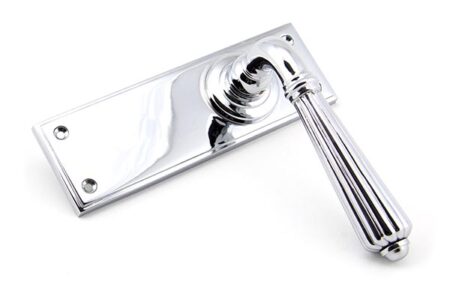 Polished Chrome Hinton Lever Latch Set | 45317 - Image 3