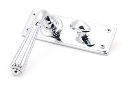 Polished Chrome Hinton Lever Bathroom Set | 45318 - Image 3