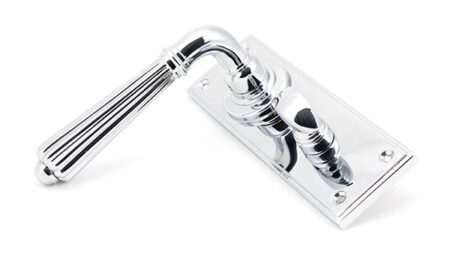Polished Chrome Hinton Lever Bathroom Set | 45318 - Image 4