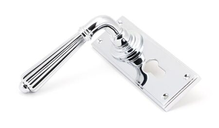 Polished Chrome Hinton Lever Euro Lock Set | 45319 - Image 3