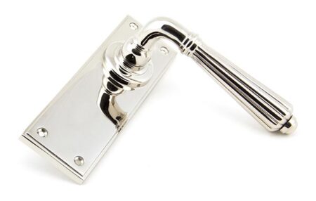 Polished Nickel Hinton Lever Latch Set | 45323 - Image 4