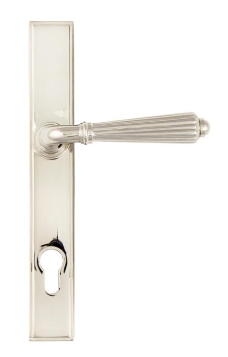 Polished Nickel Hinton Slimline Lever Espag. Lock Set | 45326 - Image 3