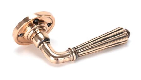 Polished Bronze Hinton Lever on Rose Set | 45333 - Image 3