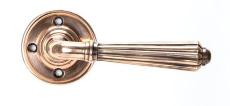 Polished Bronze Hinton Lever on Rose Set | 45333 - Image 4