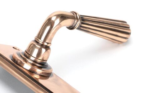 Polished Bronze Hinton Lever Euro Lock Set | 45337 - Image 4