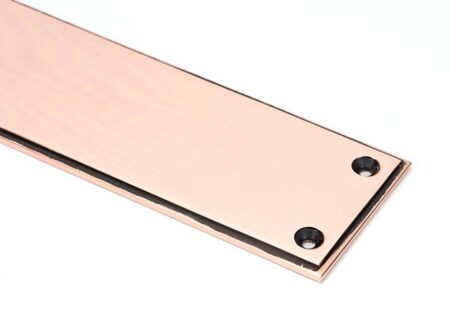 Polished Bronze 425mm Art Deco Fingerplate | 45388 - Image 3