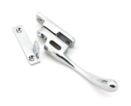 Polished Chrome Night-Vent Locking Peardrop Fastener - RH | 45395 - Image 4