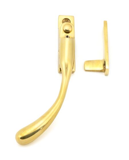 Polished Brass Night-Vent Locking Peardrop Fastener - LH | 45396 - Image 3