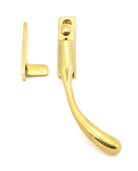 Polished Brass Night-Vent Locking Peardrop Fastener - RH | 45397 - Image 3