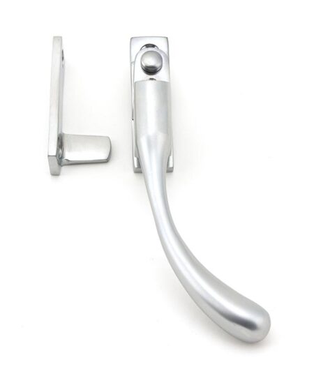 Satin Chrome Night-Vent Locking Peardrop Fastener - RH | 45399 - Image 3