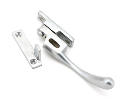 Satin Chrome Night-Vent Locking Peardrop Fastener - RH | 45399 - Image 4