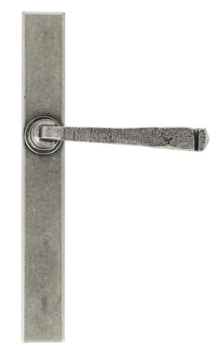 Pewter Avon Slimline Lever Latch Set | 45446 - Image 3