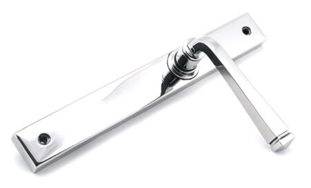 Polished Chrome Avon Slimline Lever Latch Set | 45450 - Image 4