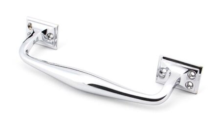 Polished Chrome 230mm Art Deco Pull Handle | 45462 - Image 3