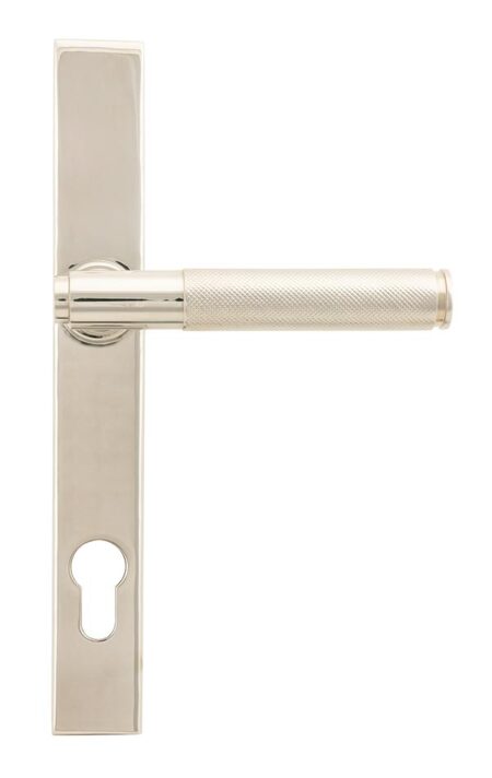 Polished Nickel Brompton Slimline Lever Espag. Lock Set | 45526 - Image 3
