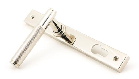 Polished Nickel Brompton Slimline Lever Espag. Lock Set | 45526 - Image 4