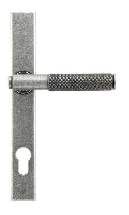Pewter Brompton Slimline Lever Espag. Lock Set | 45529 - Image 3