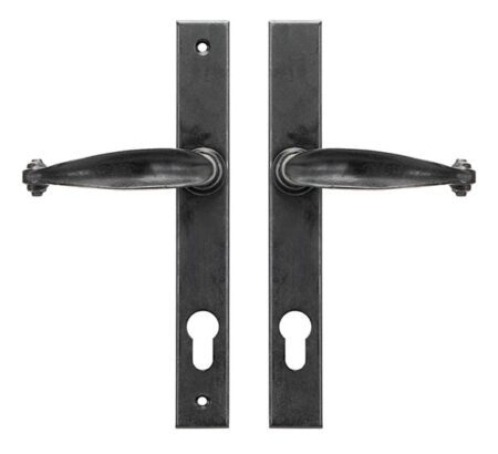 External Beeswax Cottage Slimline Lever Espag. Lock Set | 45593 - Image 4