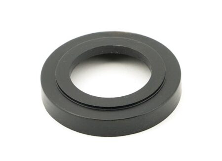 External Beeswax Avon Round Lever on Rose Set (Art Deco) | 45628 - Image 4