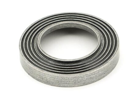 Pewter Avon Round Lever on Rose Set (Beehive) | 45633 - Image 4