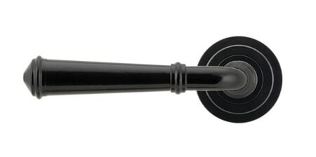 Black Regency Lever on Rose Set (Art Deco) | 45636 - Image 3