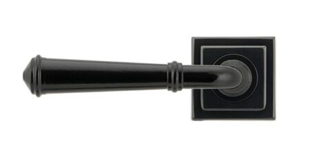 Black Regency Lever on Rose Set (Square) | 45638 - Image 3