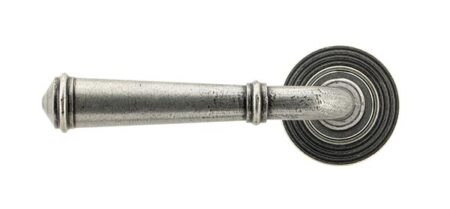 Pewter Regency Lever on Rose Set (Beehive) | 45645 - Image 3